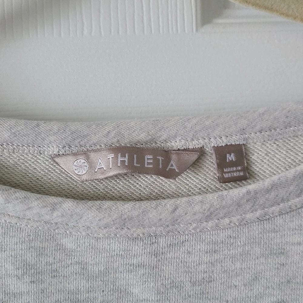 Athleta French Terry Crop Sweatshirt - Picture 4 of 4